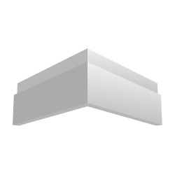 Плинтус под покраску Ultrawood Base 7512 i 2000×75×12