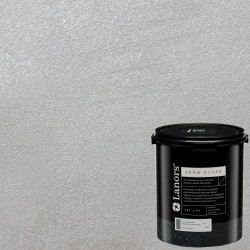 Краска декоративная Lanors Snow Silver цвет SNS_054 3 кг
