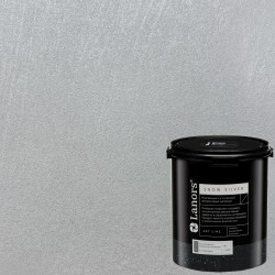 Краска декоративная Lanors Snow Silver цвет SNS_057 3 кг