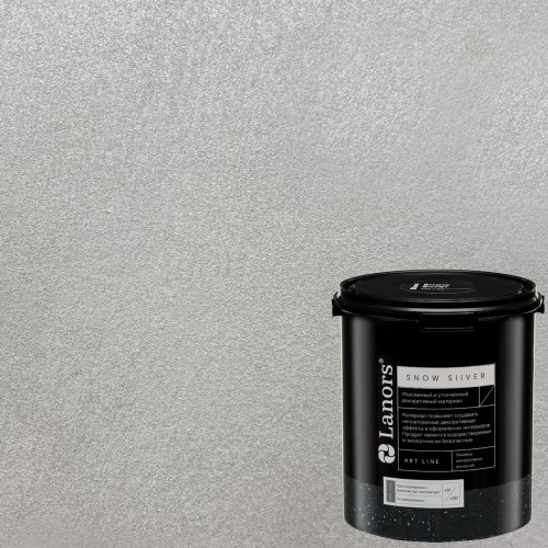 Краска декоративная Lanors Snow Silver цвет SNS_059 3 кг
