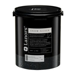 Краска декоративная Lanors Snow Silver цвет SNS_062 3 кг