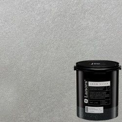 Краска декоративная Lanors Snow Silver цвет SNS_072 3 кг
