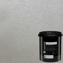 Краска декоративная Lanors Snow Silver цвет SNS_084 3 кг