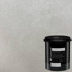 Краска декоративная Lanors Snow Silver цвет SNS_087 3 кг
