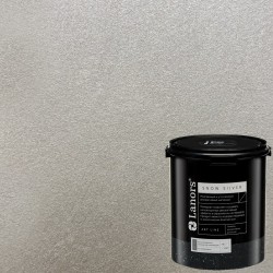 Краска декоративная Lanors Snow Silver цвет SNS_088 3 кг