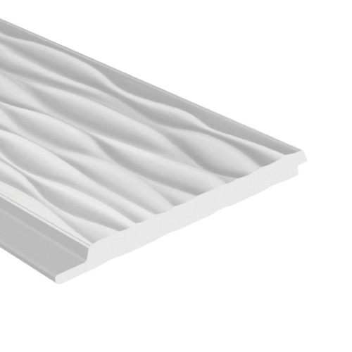 Стеновая панель из полистирола под покраску Hiwood LV127W NP 2700×120×12 Стеновая панель из полистирола под покраску Hiwood LV127W NP 2700×120×12