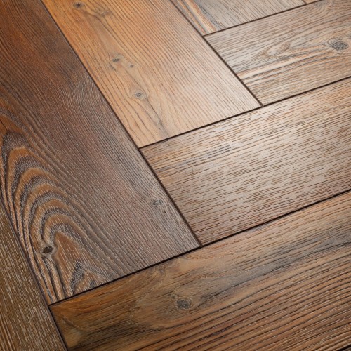 Кварцвиниловая плитка Aquafloor клеевая Parquet Glue AF2510PG венгерская елка 610×122×2,5