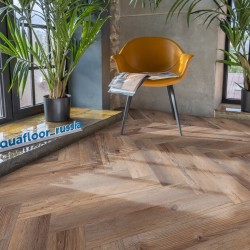 Кварцвиниловая плитка Aquafloor клеевая Parquet Glue AF2517PG венгерская елка 610×122×2,5