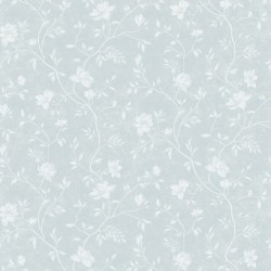 Обои Aura Spring Magnolia turquoise 1907-1 10,05×0,53