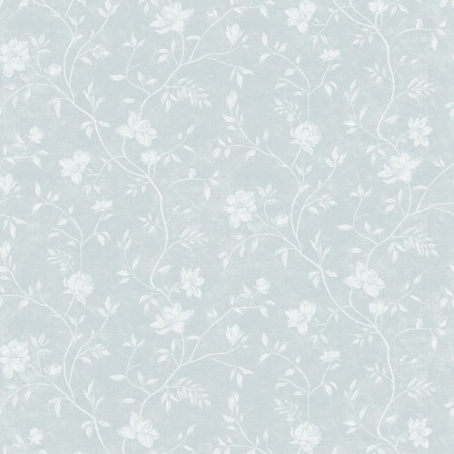 Обои Aura Spring Magnolia turquoise 1907-1 10,05×0,53