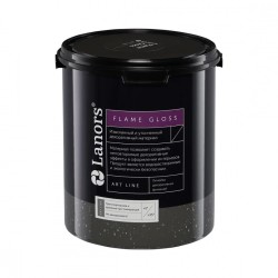 Лак для декоративной штукатурки Lanors Flame Gloss глянцевый 1 л