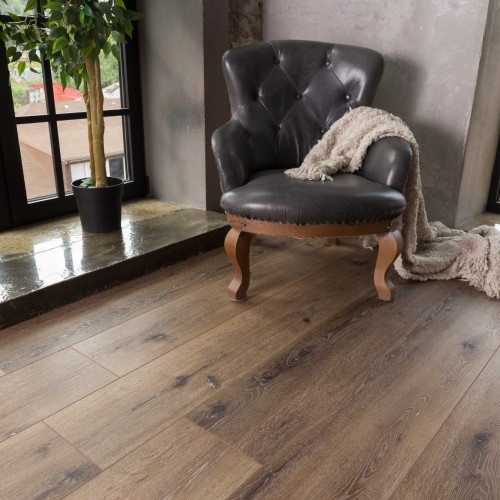 Кварцвиниловый SPC ламинат Aquafloor RealWood XL AF8003XL 1524×228×8