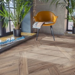 Кварцвиниловый SPC ламинат Aquafloor Space Parquet Light AF4503PQL венгерская елка 610×122×4,5