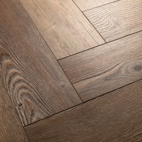 Кварцвиниловый SPC ламинат Aquafloor Space Parquet Light AF4517PQL венгерская елка 610×122×4,5