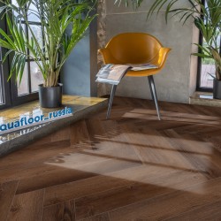 Кварцвиниловый SPC ламинат Aquafloor Space Parquet Light AF4520PQL венгерская елка 610×122×4,5