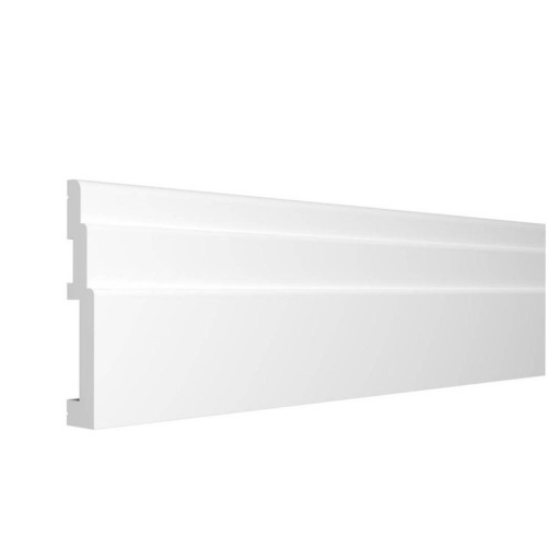 Плинтус под покраску Decor-Dizayn Грани DD704 2000×100×16 Плинтус под покраску Decor-Dizayn Грани DD704 2000×100×16