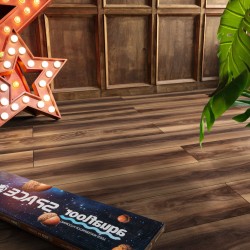 Кварцвиниловый SPC ламинат Aquafloor Space Nuts XL AF4075NXL 1520×220×4