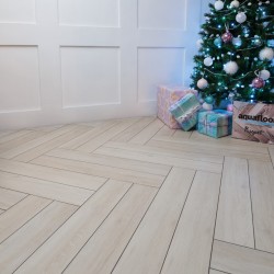Кварцвиниловый SPC ламинат Aquafloor Parquet Plus AF6017PQ венгерская елка 720×120×7