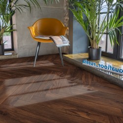 Кварцвиниловый SPC ламинат Aquafloor Parquet Plus AF6025PQN+ венгерская елка 720×120×7