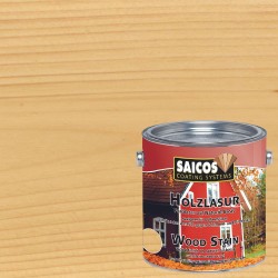 Лазурь для дерева Saicos Holzlasur 0001 Бесцветная 0,125 л