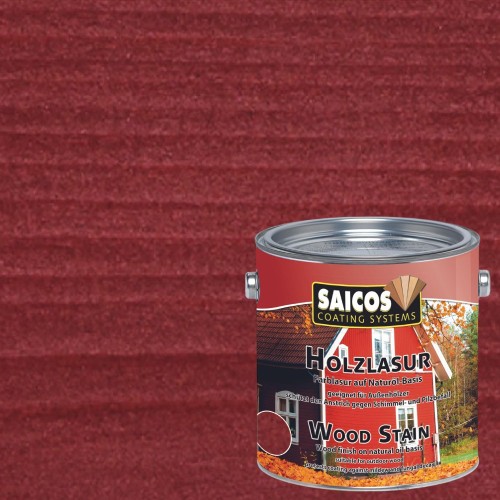 Лазурь для дерева Saicos Holzlasur цвет 0038 Махагони 0,125 л Лазурь для дерева Saicos Holzlasur цвет 0038 Махагони 0,125 л