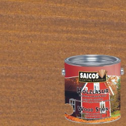 Лазурь для дерева Saicos Holzlasur цвет 0082 Тик 0,125 л