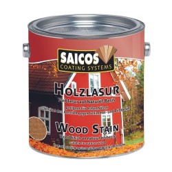 Лазурь для дерева Saicos Holzlasur цвет 0082 Тик 0,125 л