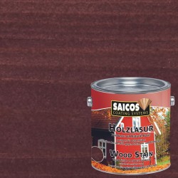 Лазурь для дерева Saicos Holzlasur цвет 0089 Палисандр 0,125 л