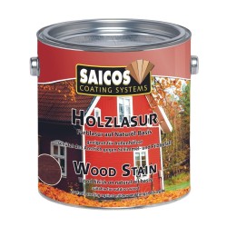 Лазурь для дерева Saicos Holzlasur цвет 0089 Палисандр 0,125 л