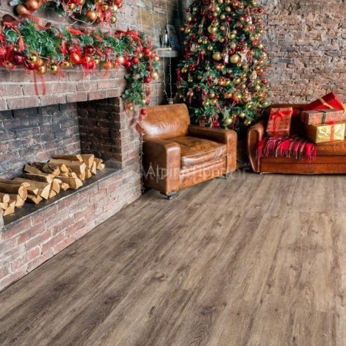 Кварцвиниловая плитка Alpine Floor клеевая Grand Sequoia LVT Венге Грей ECO 11-802 1219,2×184,15×2,5
