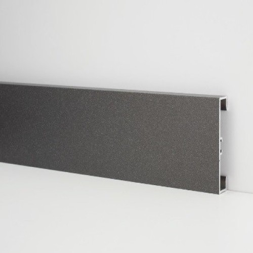 Плинтус алюминиевый Modern Decor C-60 черный матовый 2950×60×10 Плинтус алюминиевый Modern Decor C-60 черный матовый 2950×60×10