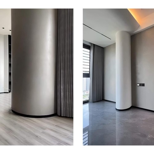 Плинтус алюминиевый Modern Decor L-образный черный 2950×100×10 Плинтус алюминиевый Modern Decor L-образный черный 2950×100×10