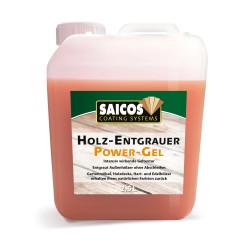 Гель для очищения посеревшей древесины Saicos Holz-Entgrauer Power-Gel 8133 2,5 л