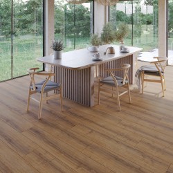 Ламинат Egger Pro Large 8/33 Aqua+ Дуб Шерман коньяк коричневый EPL184 1292×246×8