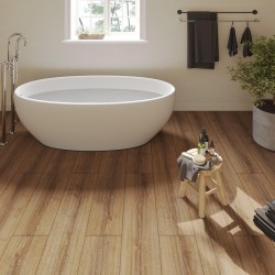 Ламинат Egger Pro Large 8/33 Aqua+ Дуб Шерман коньяк коричневый EPL184 1292×246×8