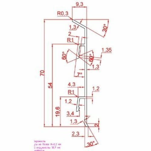 Плинтус алюминиевый Modern Decor черный матовый 2950×100×10 Плинтус алюминиевый Modern Decor черный матовый 2950×100×10