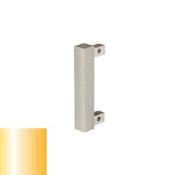 Соединитель алюминиевый универсальный для плинтуса Modern Decor золото матовое 40 мм