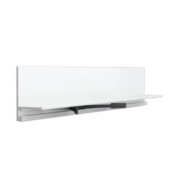 Микроплинтус алюминиевый Laconistiq MICRO L Белый муар RAL 9016 17-32-245 2450×25,8×16,2