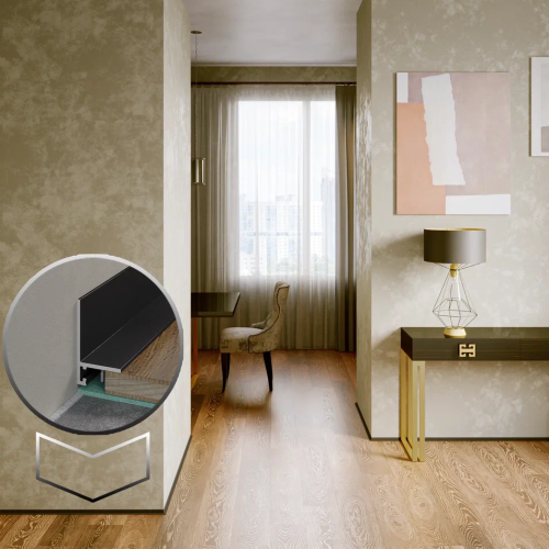 Микроплинтус алюминиевый Laconistiq MICRO L Max Золото 18-14-245 2450×35,8×16,2 Микроплинтус алюминиевый Laconistiq MICRO L Max Золото 18-14-245 2450×35,8×16,2