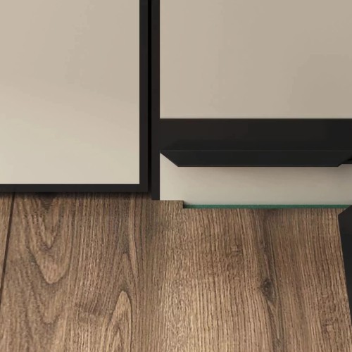 Микроплинтус алюминиевый Laconistiq MICRO L Max Черный RAL 9005 18-11-245 2450×35,8×16,2 Микроплинтус алюминиевый Laconistiq MICRO L Max Черный RAL 9005 18-11-245 2450×35,8×16,2