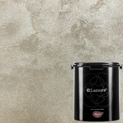 Краска декоративная Lanors Monro Silver цвет MS_008 3 кг