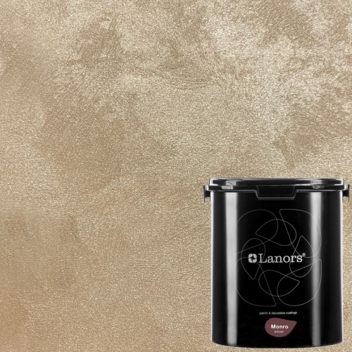 Краска декоративная Lanors Monro Silver цвет MS_018 3 кг