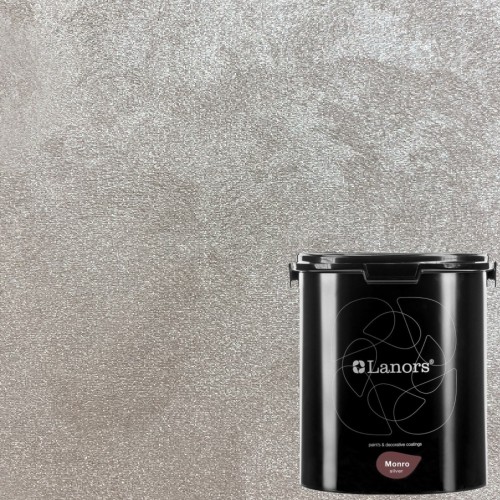 Краска декоративная Lanors Monro Silver цвет MS_022 3 кг