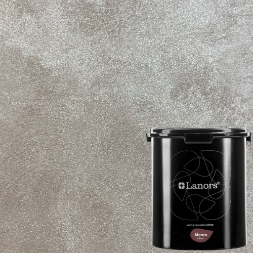 Краска декоративная Lanors Monro Silver цвет MS_023 3 кг