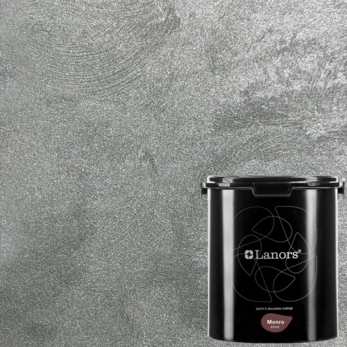 Краска декоративная Lanors Monro Silver цвет MS_028 3 кг