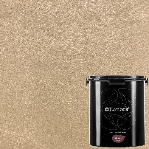 Краска декоративная Lanors Monro Silver цвет MS_029 3 кг