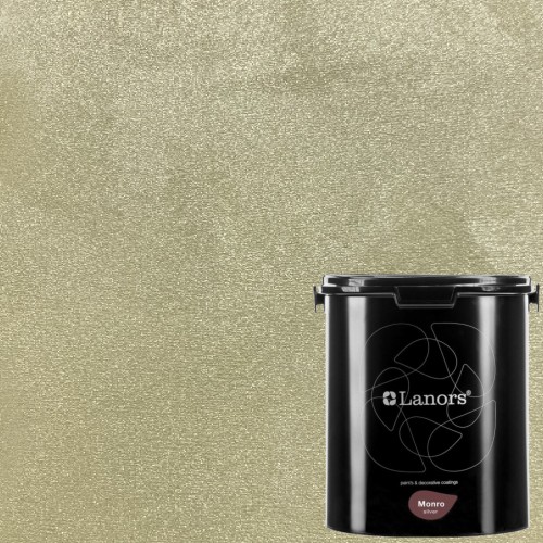 Краска декоративная Lanors Monro Silver цвет MS_030 3 кг
