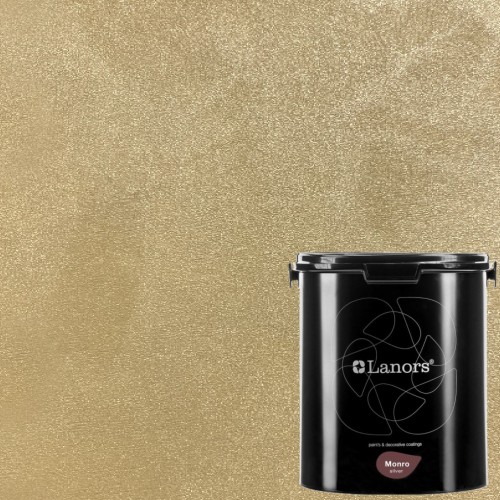 Краска декоративная Lanors Monro Silver цвет MS_034 3 кг