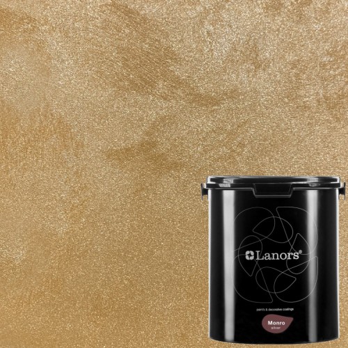 Краска декоративная Lanors Monro Silver цвет MS_036 3 кг