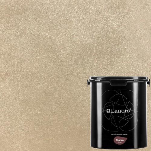 Краска декоративная Lanors Monro Silver цвет MS_037 3 кг